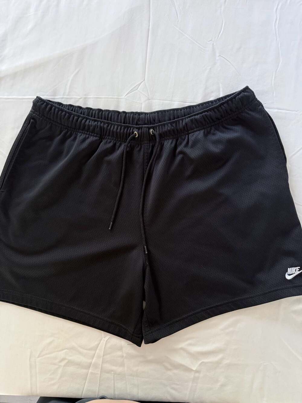Nike Mesh Athletic Training Shorts Black